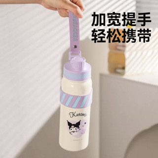 Hàn Quốc Hàn Quốc BEDDYBEAR Sanrio Vibrant Thermos Thép không gỉ 316 Cốc giữ nhiệt uống đôi cho trẻ em Cốc nước di động ngoài trời Tay cầm cốc nước dung tích lớn Trường học sinh Cốc ống thể thao đặc biệt