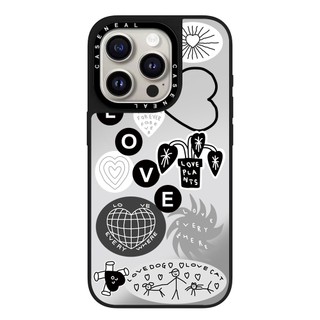 CASENEAL Chain Love Vỏ Điện Thoại Gương Chất Lượng Cao Thích Hợp Cho iPhone 17ProMax 17pro 17 air 16promax 16 15promax 15 14promax 13 13promax Ốp Lưng Cứng Chống Rơi Thời Trang