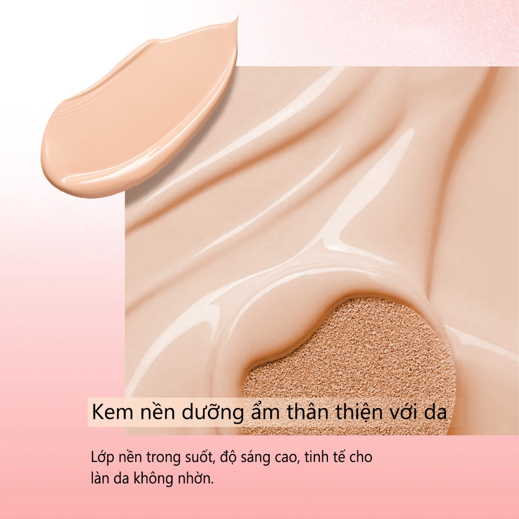 SKYKO Powder Air Cushion Kem che khuyết điểm lâu trôi Tinh tế và nhẹ SPF 35 +