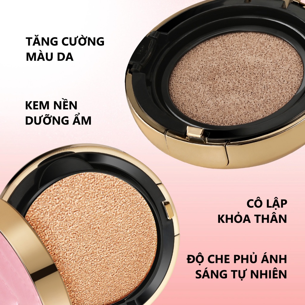 SKYKO Powder Air Cushion Kem che khuyết điểm lâu trôi Tinh tế và nhẹ SPF 35 +