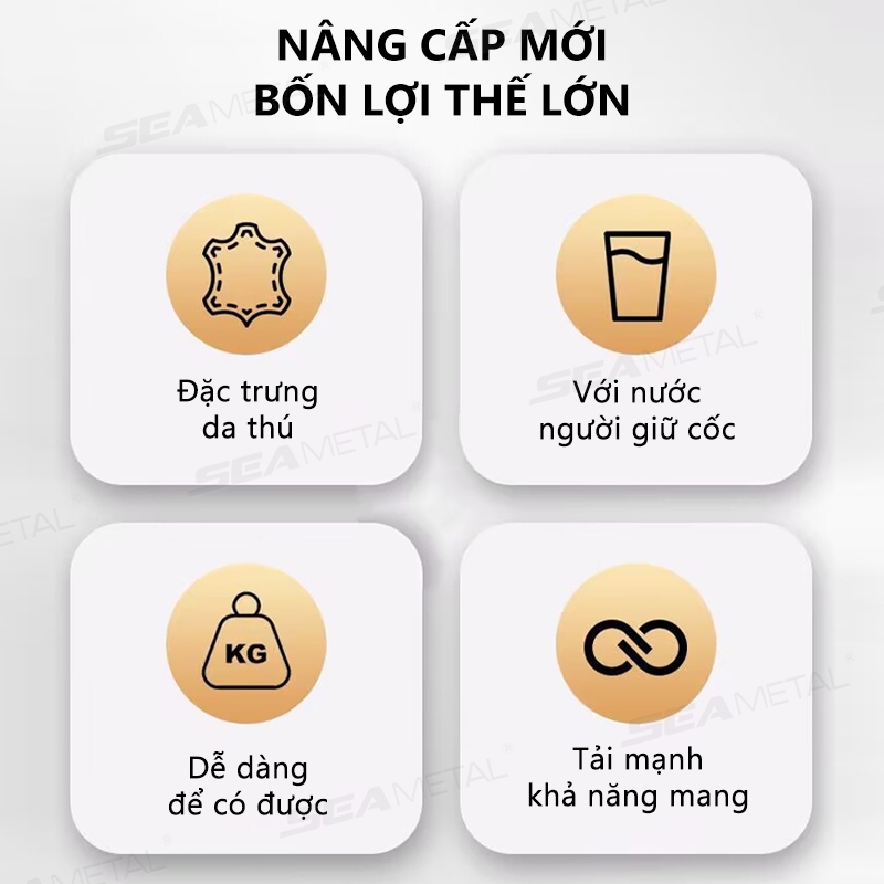 SEAMETAL Móc tựa đầu ô tô Giá đỡ đồ uống Đa chức năng Ghế ngồi ô tô Móc treo lại để hỗ trợ chai Móc treo đôi đơn