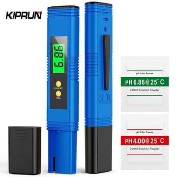 Bút đo KIPRUN PH, Máy kiểm tra PH kỹ thuật số Bút bộ lọc PPM có độ tinh khiết nước, Máy kiểm tra độ chính xác 0,1 Nước tiểu bể cá Hiệu chuẩn tự động, Máy kiểm tra PH cho nước, Nuôi trồng thủy sản, La
