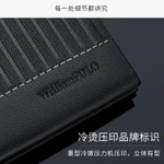 WilliamPOLO Ví Nam Da Thật Đa Năng Chống Trộm - Ví Ngắn Nhỏ Gọn Có Ngăn Đựng Tiền Xu Khóa Kéo  Mens Wallet Genuine Leather Short Anti-Theft RFID Blocking Slim With Zip Coin Pocket Free Ship — ảnh 6
