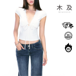 MUJIELLA áo thun nữ áo phông baby tee 2025 New MUJI2025062201