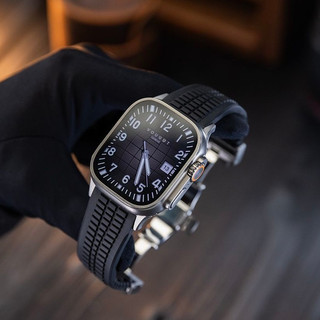 Dây đeo silicon hiệu suất cao Green Grenade cho Apple Watch Ultra 42 / 44 / 45 / 49 / 46mm i-watch Series Ultra / 10 / 9 / 8 / 7 / 6 / 5 / 4 / 3 / 2 / 1