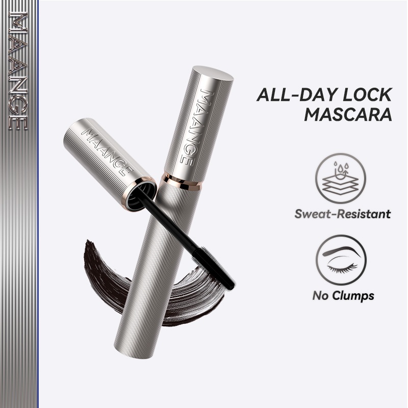 Mascara MAANGE Tạo Phồng Dài Mi - Chống Thấm Nước & Không Vệt Đen Suốt 12 Giờ
