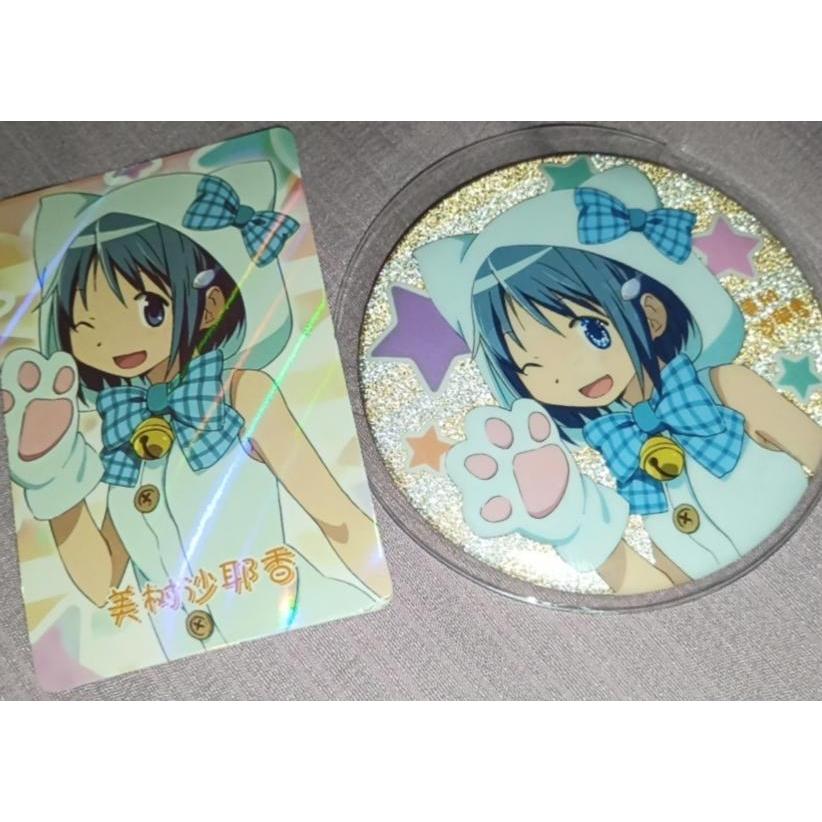 Huy hiệu hộp mù lấy cảm hứng từ Puella Magi Madoka Magica + Nhãn dán thẻ | Pin kim loại 75mm | Anime Merch, Quà tặng Cosplay, Hộp bí ẩn
