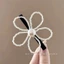 Kẹp tóc ngọc trai hoa, kẹp mái side bangs mỏ vịt cao cấp nữ, phụ kiện du lịch