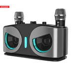 NEWMSNR (Nâng cấp mới)Loa Bluetooth Có Mic Kép Micro Bluetooth Không Dây Loa Karaoke 9D Stereo Bass Khuếch Đại Đảng RGB Đèn LED Di Động Gia Đình KTV Loa Âm Thanh — ảnh 1