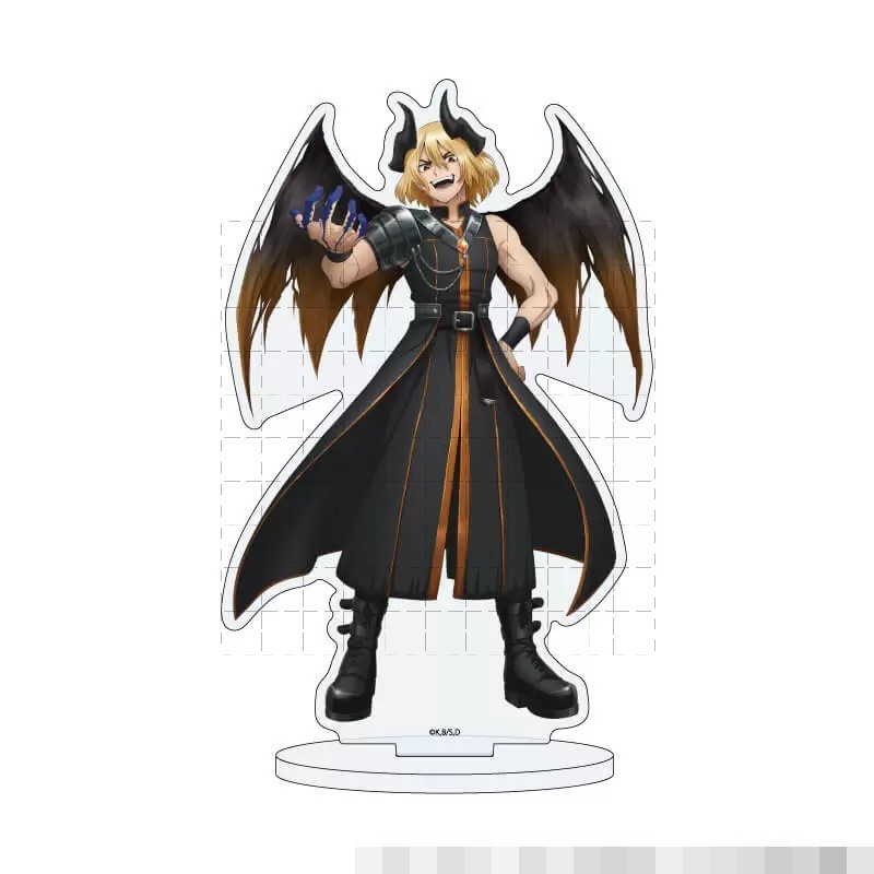 Bác sĩ Đội khoa học đá Phong cách quỷ Ver. Chân đế Acrylic Fanmade / Móc khóa Senku Gen Anime Hình Merch