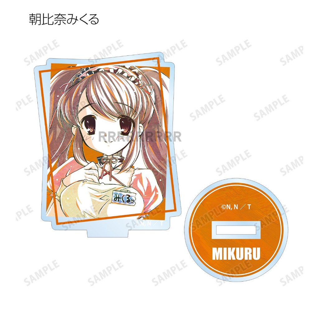 Haruhi Suzumiya Series Acrylic Đứng Yuki Nagato Mikuru Asahina Anime Nhân Vật Dễ Thương Moe Hiển Thị