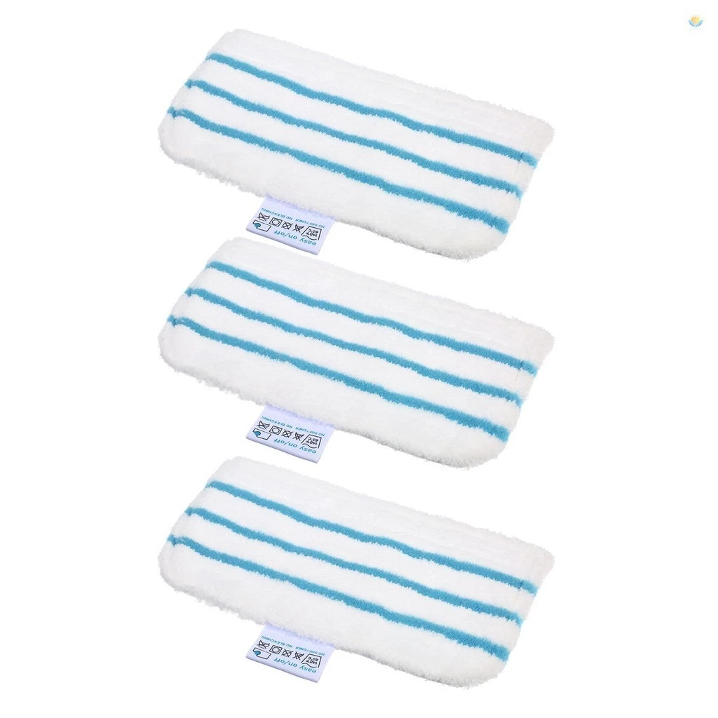 3 Gói Miếng Lau Nhà Thay Thế Cho Đen + Decker Cây Lau Hơi Nước FSM1610 / FSM1630 Có Thể Giặt Được Lau Miếng Lót Phụ Kiện