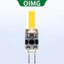 OIMG Đèn LED COB mới, Giao diện G4, G9, 12V-24V, 220V, 3W, 5W, Bóng đèn ngô tiết kiệm năng lượng bằng silicon LED, Trắng / Trắng ấm,
