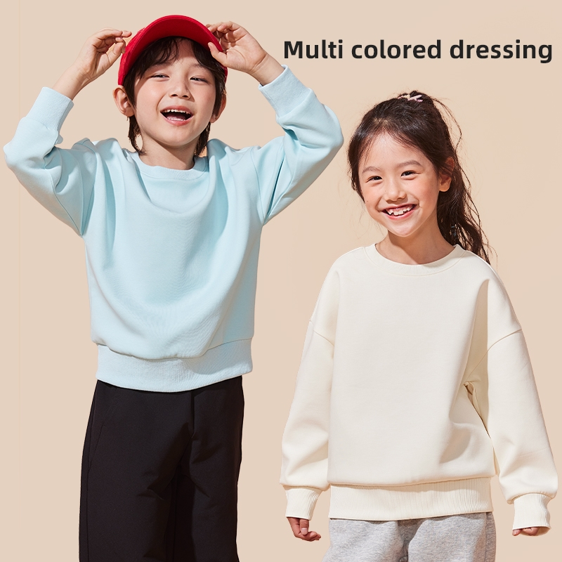 W.G.Q Áo Sweater bé trai , phong cách mùa xuân thu in capybara, vải mềm thoải mái, thích hợp cho trang phục thể thao ngoài trời
