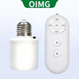 Đầu đèn điều khiển từ xa OIGM, Ghế chuyển đổi trễ thông minh, Bộ điều khiển công tắc, Miệng vít E27 gia đình, Phòng ngủ đầu giường, 1-220V