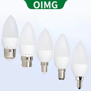 OIMG Đầu đèn LED 3W E14 E27 E12 B22 B15 220V 2835