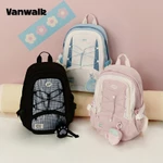 Vanwalk Cặp sách  balo đi học balo nữ balo cá tính Xuất hiện thời trang du lịch hằng ngày Trường học Thương hiệu sản phẩm chính hãng V2916 — ảnh 5