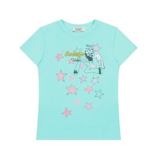 HIIXIIVI Áo thun 100% cotton cổ tròn dành cho nữ, thoải mái và có độ đàn hồi cao