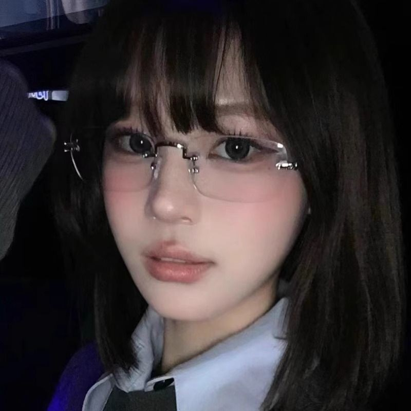 Kính không vành chống tia xanh phong cách Yujie