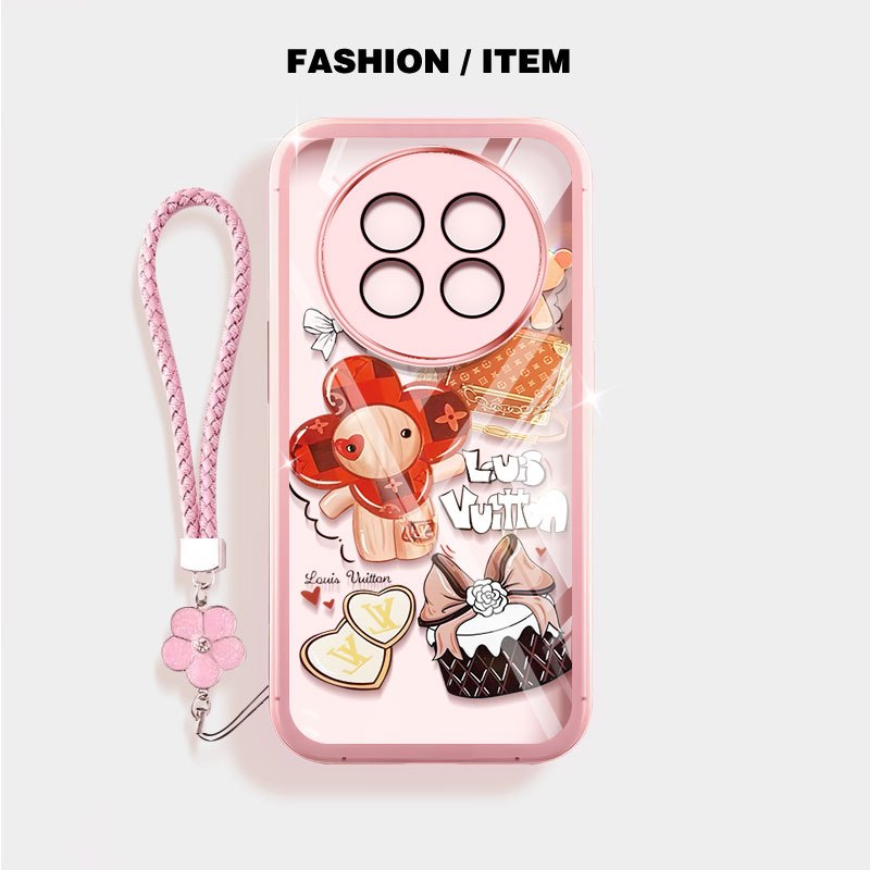 Vỏ YBD Cho Realme 12 Pro + Realme 12 12X Realme 13 5G Realme 12 Pro C65 5G Narzo 70X N65 Ốp Điện Thoại Họa Tiết Cao Cấp Phong Cách INS
