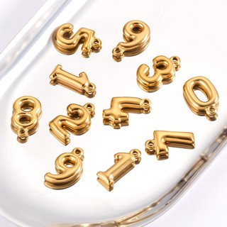 Thép không gỉ mạ vàng 18K chống thấm nước và chống mồ hôi DIY Phụ kiện kỹ thuật số tinh tế