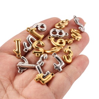 Thép không gỉ mạ vàng 18K chống thấm nước và chống mồ hôi DIY Phụ kiện kỹ thuật số tinh tế
