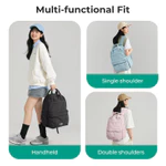 BAGSMART Ba Lô Thường Ngày Du Lịch 14.3inch Ba Lô Laptop Daypack SchoolBag Cao Đẳng Túi Đựng Sách Làm Việc Mặt Sau Máy Tính Dễ Thương Chống Nước — ảnh 7