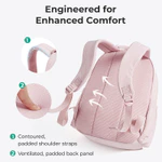 BAGSMART Ba Lô Thường Ngày Du Lịch 14.3inch Ba Lô Laptop Daypack SchoolBag Cao Đẳng Túi Đựng Sách Làm Việc Mặt Sau Máy Tính Dễ Thương Chống Nước — ảnh 3