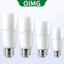 Bóng đèn Led hình trụ OIMG, Ổ cắm vít E27, Bóng đèn dài chiếu sáng gia đình, Ánh sáng trắng / Ánh sáng vàng, 220V, 5W / 10W / 15W / 20W