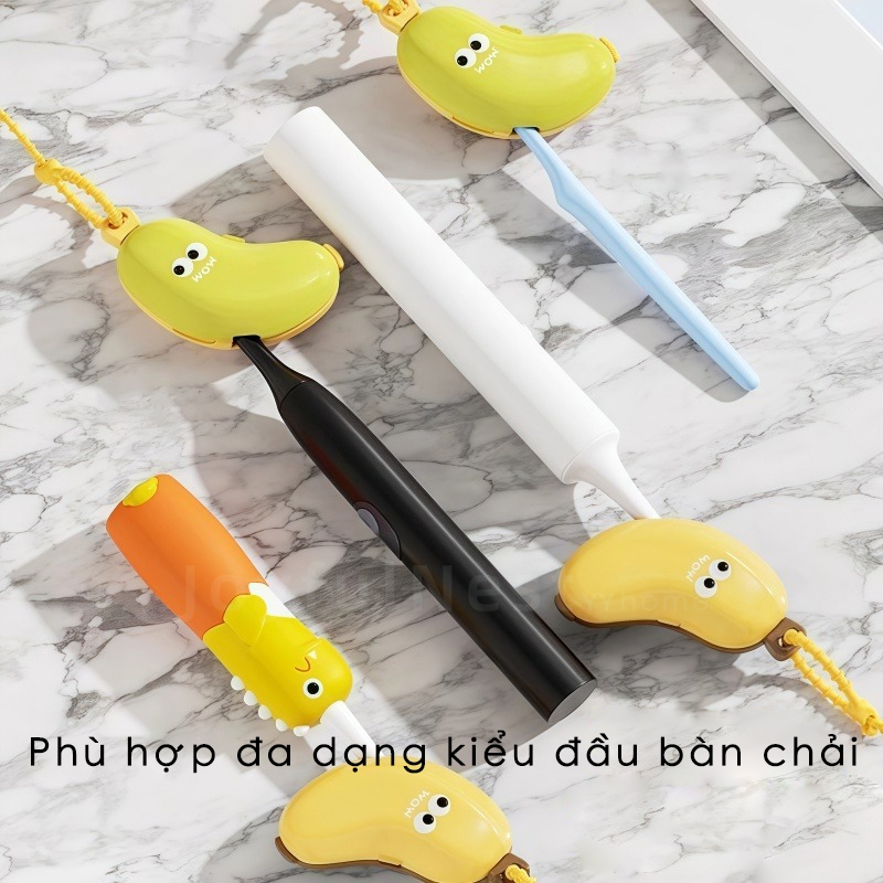 Du Lịch Bàn Chải Đánh Răng Lưu Trữ Chuck Kem Đánh Răng Hộp Đóng Gói Bàn Chải Đánh Răng Di Động Bảo Quản Chống Bụi Bao