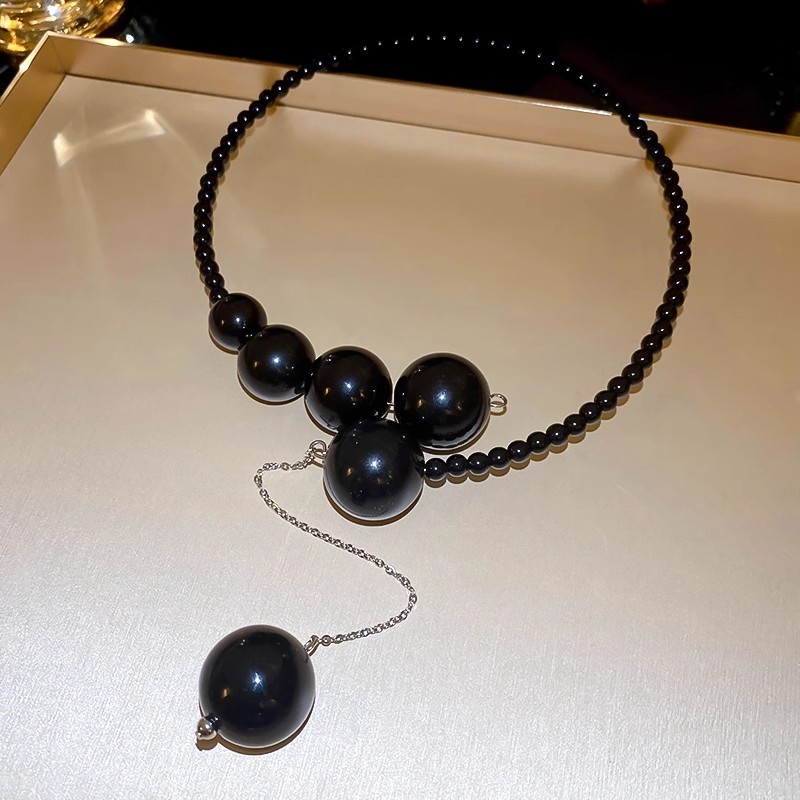 Vòng cổ tua rua đính ngọc trai, vòng cổ nữ mới, sang trọng nhẹ nhàng và cao cấp, vòng cổ choker thích hợp cho mùa hè