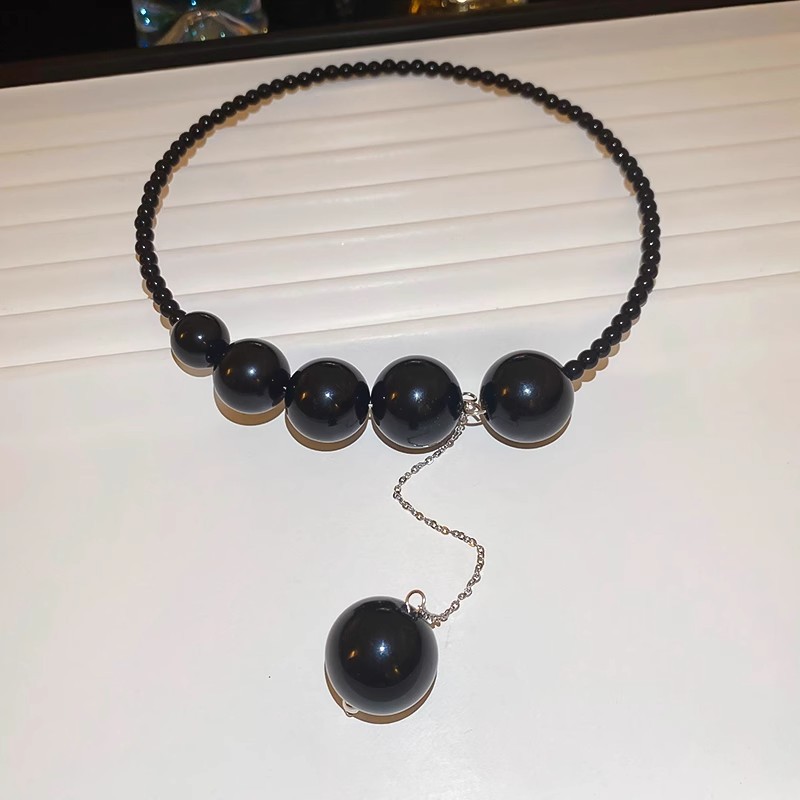 Vòng cổ tua rua đính ngọc trai, vòng cổ nữ mới, sang trọng nhẹ nhàng và cao cấp, vòng cổ choker thích hợp cho mùa hè