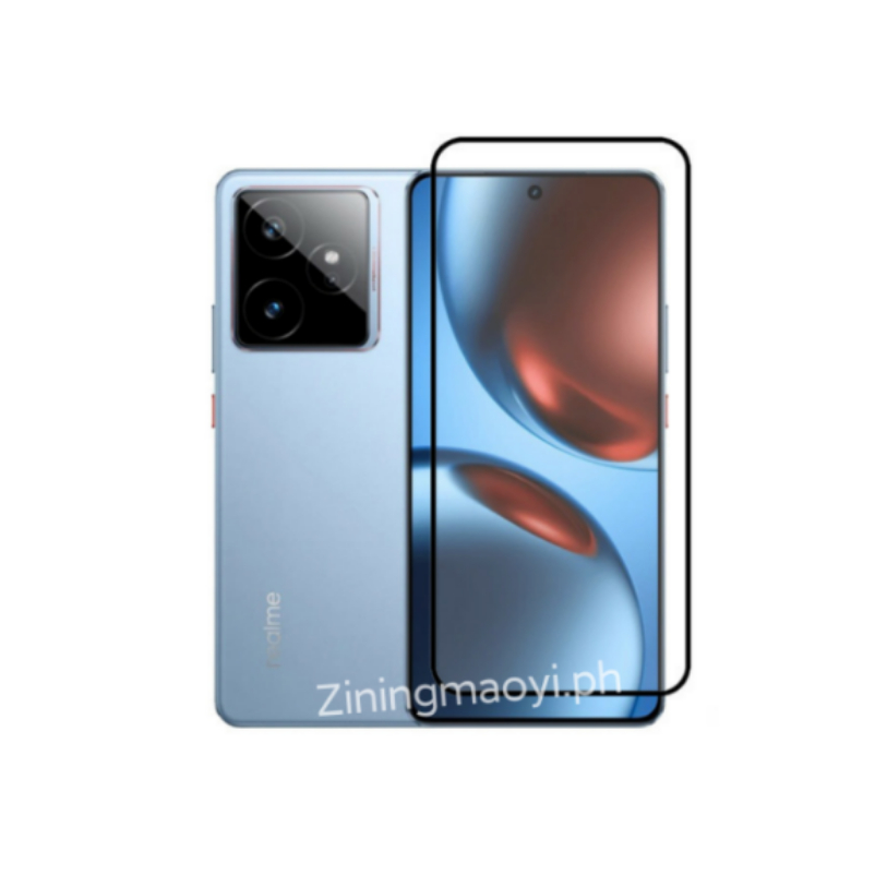 Ốp điện thoại chống sốc 4in1 Realme GT 7 5G cho phim kính cường lực Realme C75 C75X và phim ống kính và phim mặt sau
