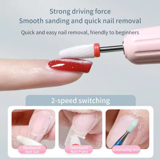 Máy khoan móng tay điện ANNIES có đèn UV, Giường đánh bóng móng tay có đèn LED, Máy đánh bóng keo móng tay, Máy khoan móng tay điện