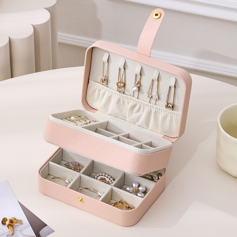 Casegrace Hộp Trang Sức Người Tổ Chức Cho Di Động Bông Tai Vòng Cổ Nhẫn Đồng Hồ Trang Sức Hộp Bảo Quản Đám Cưới Hộp Quà Tặng