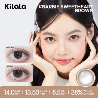 【Deal ưu đãi】Kính áp tròng Kilala màu nâu Mochi Brown/Lightning Midnight Black/Rum Grey lens cận 6 tháng DIA 14.2mm có độ (0-10) 1 cặp