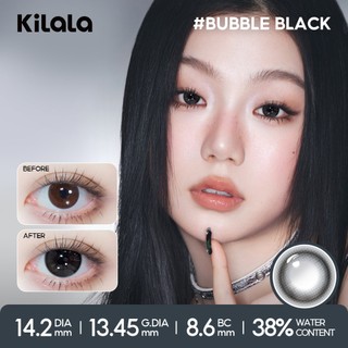 【Deal ưu đãi】Kính áp tròng Kilala màu nâu Mochi Brown/Lightning Midnight Black/Rum Grey lens cận 6 tháng DIA 14.2mm có độ (0-10) 1 cặp