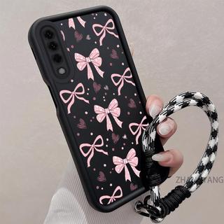 Ốp Lưng Cho huawei Y6P Y9 prime 2019 y9s Silicone TPU Mềm Vỏ Điện Thoại Thẩm Mỹ Đẹp Mới Thiết Kế Nơ Chống Sốc Và Thả Cho Bé Gái Dây Miễn Phí