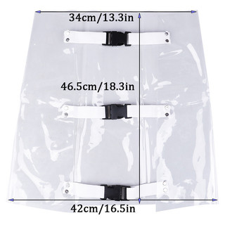 1PC Ghế nha khoa Pad trong suốt Dải đàn hồi Clip Pad Bảo vệ Thực hành Dustproof Foot Foot Pad có thể tái sử dụng