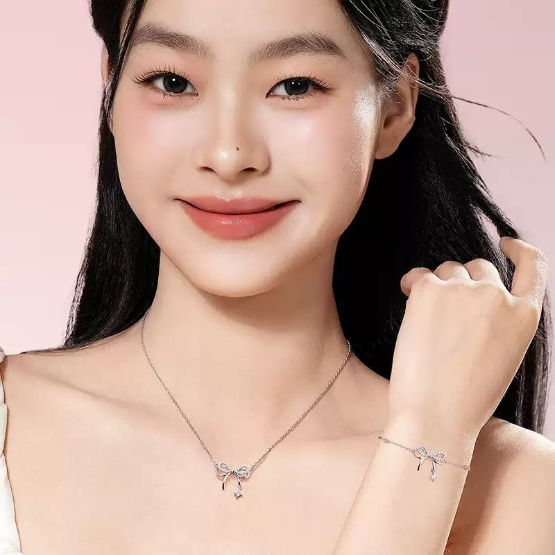 FANCIME Bướm Dream Vòng Tay Thiết Kế Nơ Sinh Nhật Tốt Nghiệp Quà Tặng Năm Mới Giáng Sinh Cho Bé [Dòng Nơ Thanh Lịch]