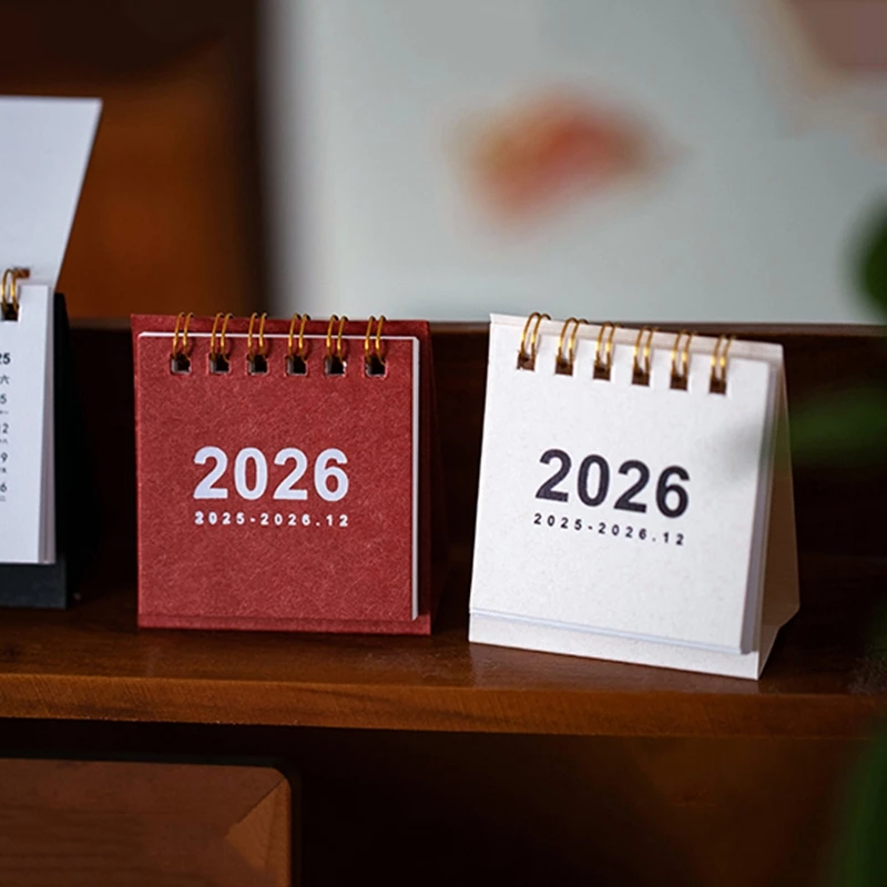 Lịch Mini 2026 Lịch Để Bàn Đơn Giản Lịch Di Động Lịch Văn Phòng Trang Trí Lịch