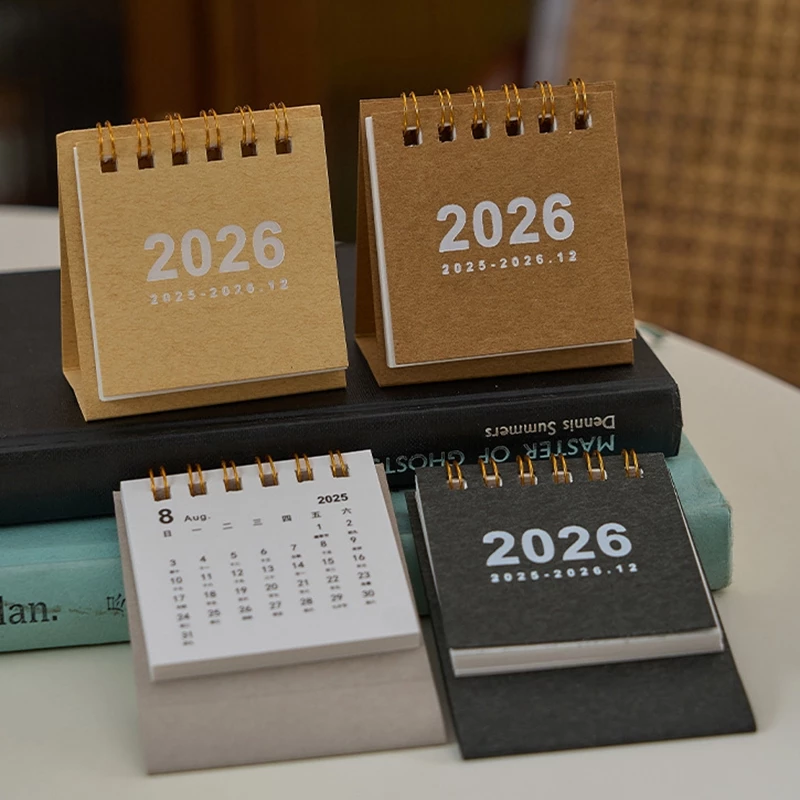 Lịch Mini 2026 Lịch Để Bàn Đơn Giản Lịch Di Động Lịch Văn Phòng Trang Trí Lịch