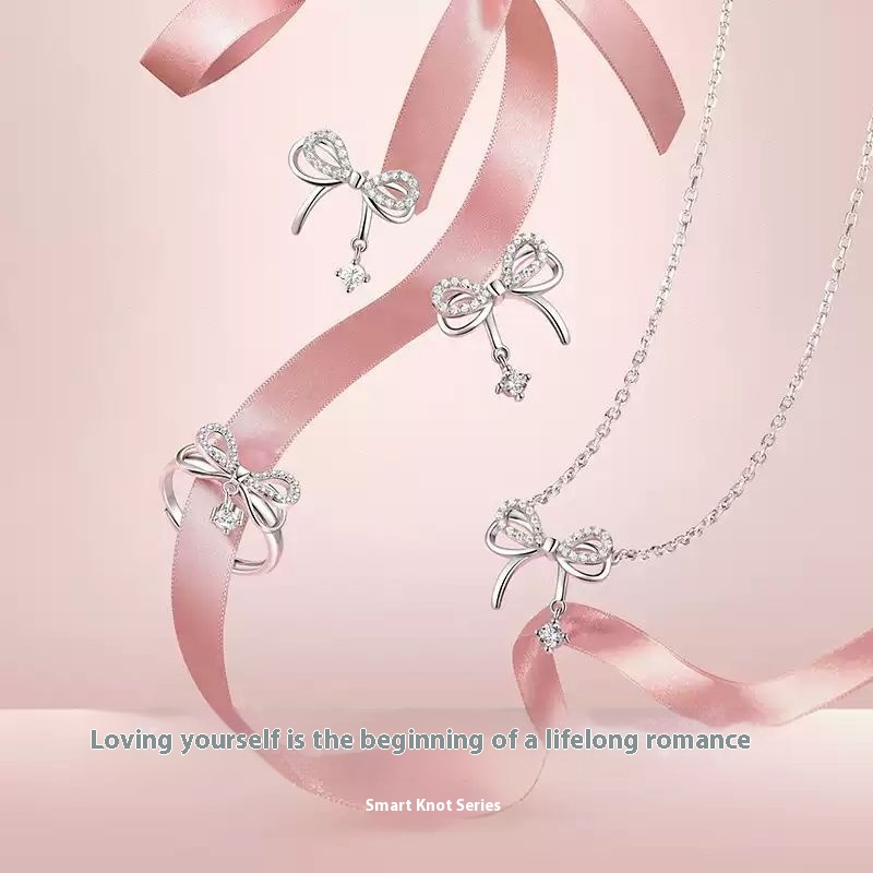 FANCIME Bướm Bạc Thời Trang Độc Đáo Có Thể Điều Chỉnh Nhẫn Quà Tặng Ngày Lễ Tình Nhân