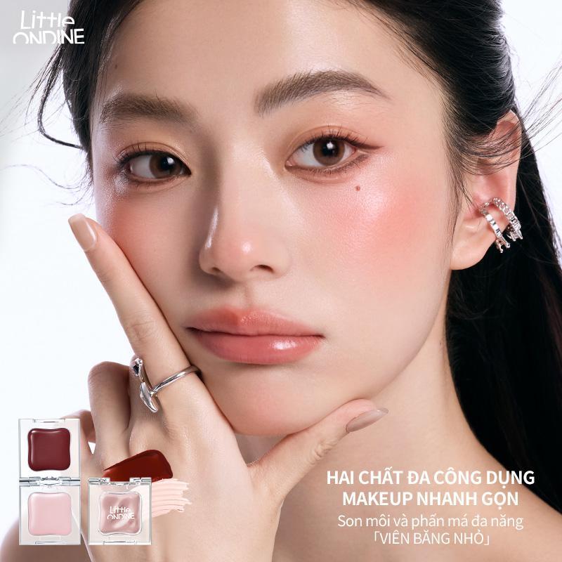 Little Ondine Son trang điểm mắt môi đa năng Ice Cube 3.8g