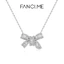 Vòng cổ nơ FanciMe Trang sức bạc Quà tặng sinh nhật độc đáo sang trọng cho bạn gái [Dòng nơ thanh lịch]