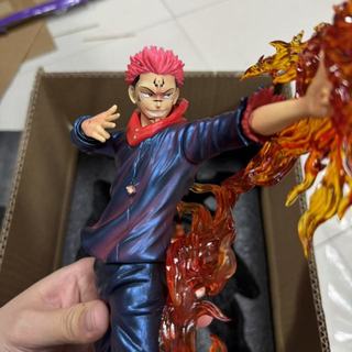 Anime Nhật Bản Jujutsu Kaisen Ryomen Sukuna As Itadori Yuji PVC Hình 30cm