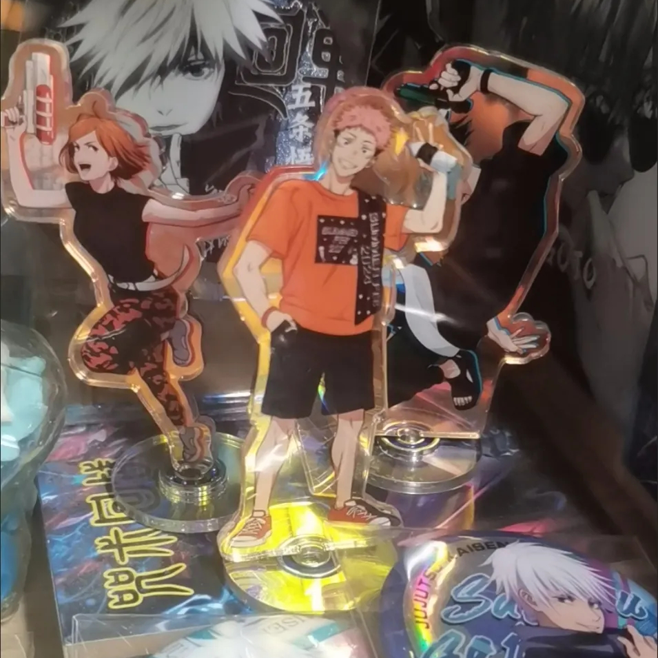 Jujutsu Kaisen Xoay Acrylic Standee Blind Box Set – JJK 15 Thiết Kế Độc Đáo Anime Để Bàn Nhân Vật Bộ Sưu Tập