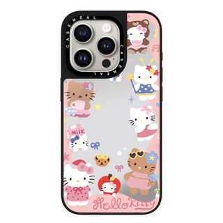 CASENEAL Ốp Điện Thoại Gương Chất Lượng Cao Kitty Dễ Thương Thích Hợp Cho iPhone 17ProMax 17pro 17 air 16promax 16 15promax 15 14promax 13 13promax Ốp Lưng Cứng Chống Rơi Thời Trang