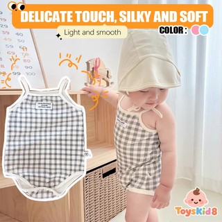 Bộ áo liền quần mùa hè cho bé sơ sinh Bộ áo liền quần Cotton mềm mại và thoải mái (0-24 tháng)