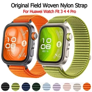 Beiziye Dây đeo thể thao bằng nylon thoáng khí cho Huawei Watch Fit 4 4 Pro Dây đeo cổ tay thay thế thoải mái